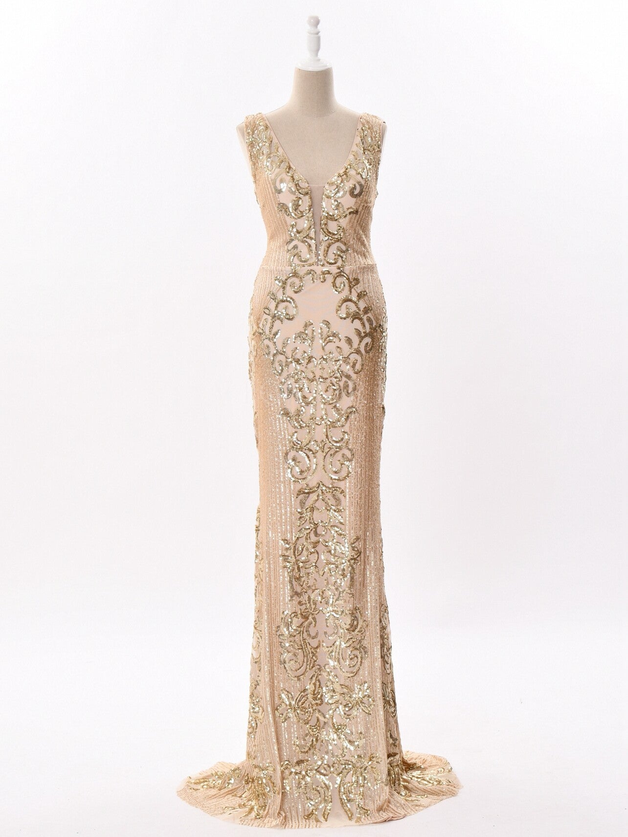 Vestido largo de fiesta VL-S19193
