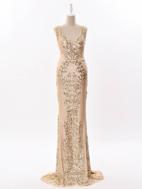 Vestido largo de fiesta VL-S19193