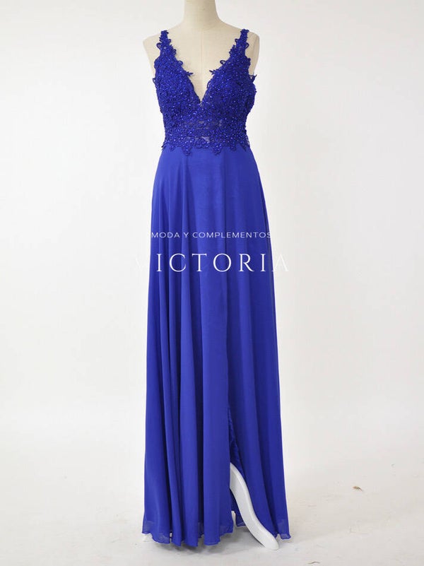 Vestido de fiesta talla grande VLTG-D8742 XLA3XL