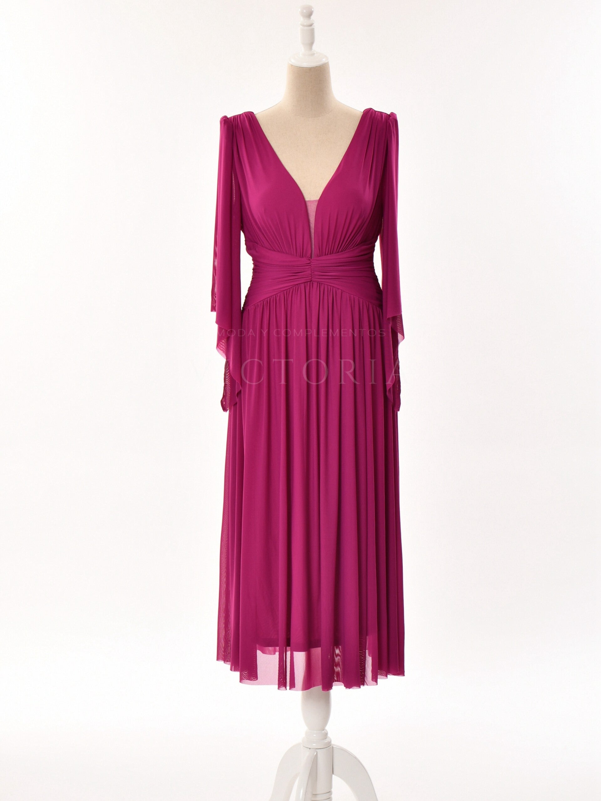 Vestido de fiesta talla grande VLTG-JR2593