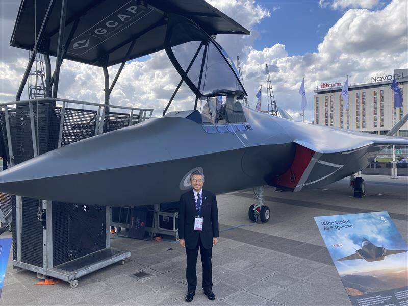 Full-Scale Mock-Up of GCAP Fighter