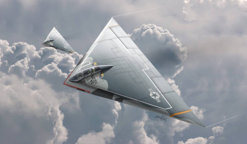 Artist's Rendering of McDonnell Douglas/General Dynamics A-12A Avenger II