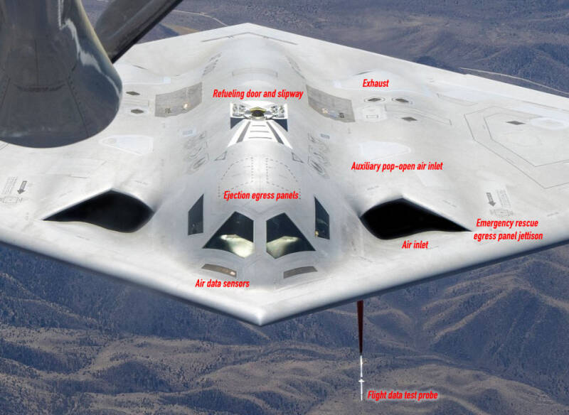 B-21 Raider Features Visible in the Photo