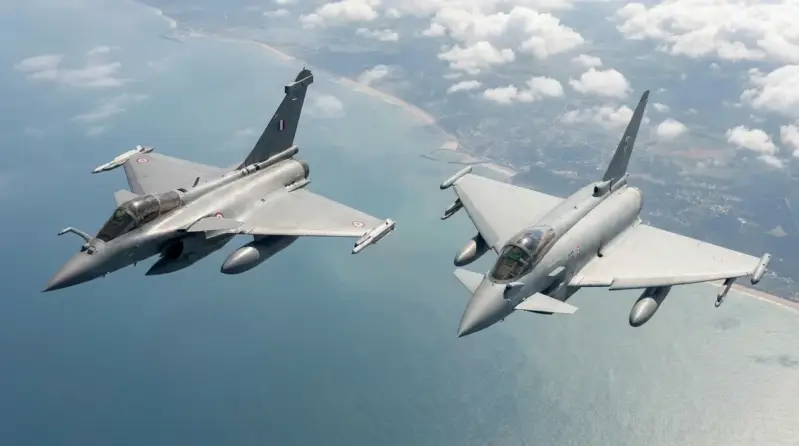 Dassault Rafale and Eurofighter Typhoon