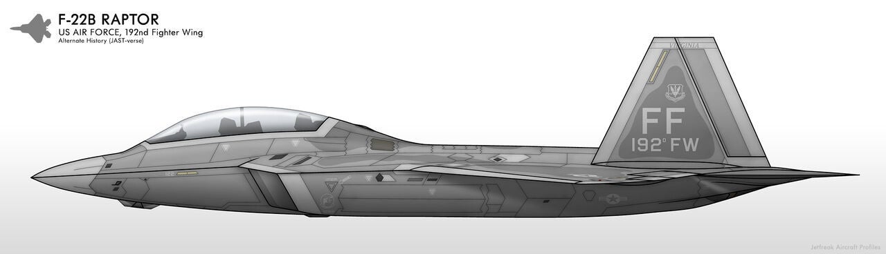 Canceled Lockheed Martin F-22B Raptor