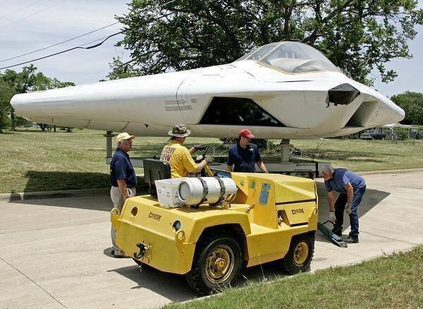 Full-Scale Mockup of McDonnell Douglas/General Dynamics A-12A Avenger II
