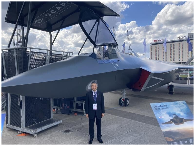 Full-Scale Mock-Up of GCAP Fighter