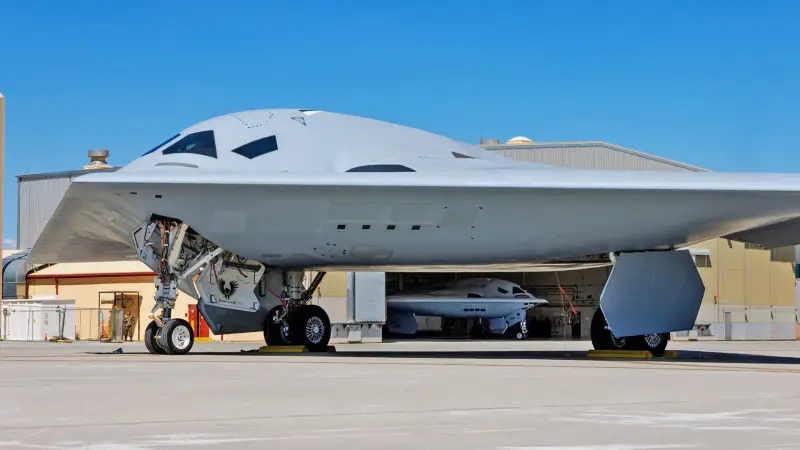 First two Northrop Grumman B-21 Raiders at Edwards Air Force Base