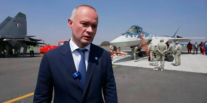 United Aircraft Corporation (UAC) CEO Vadim Badeha