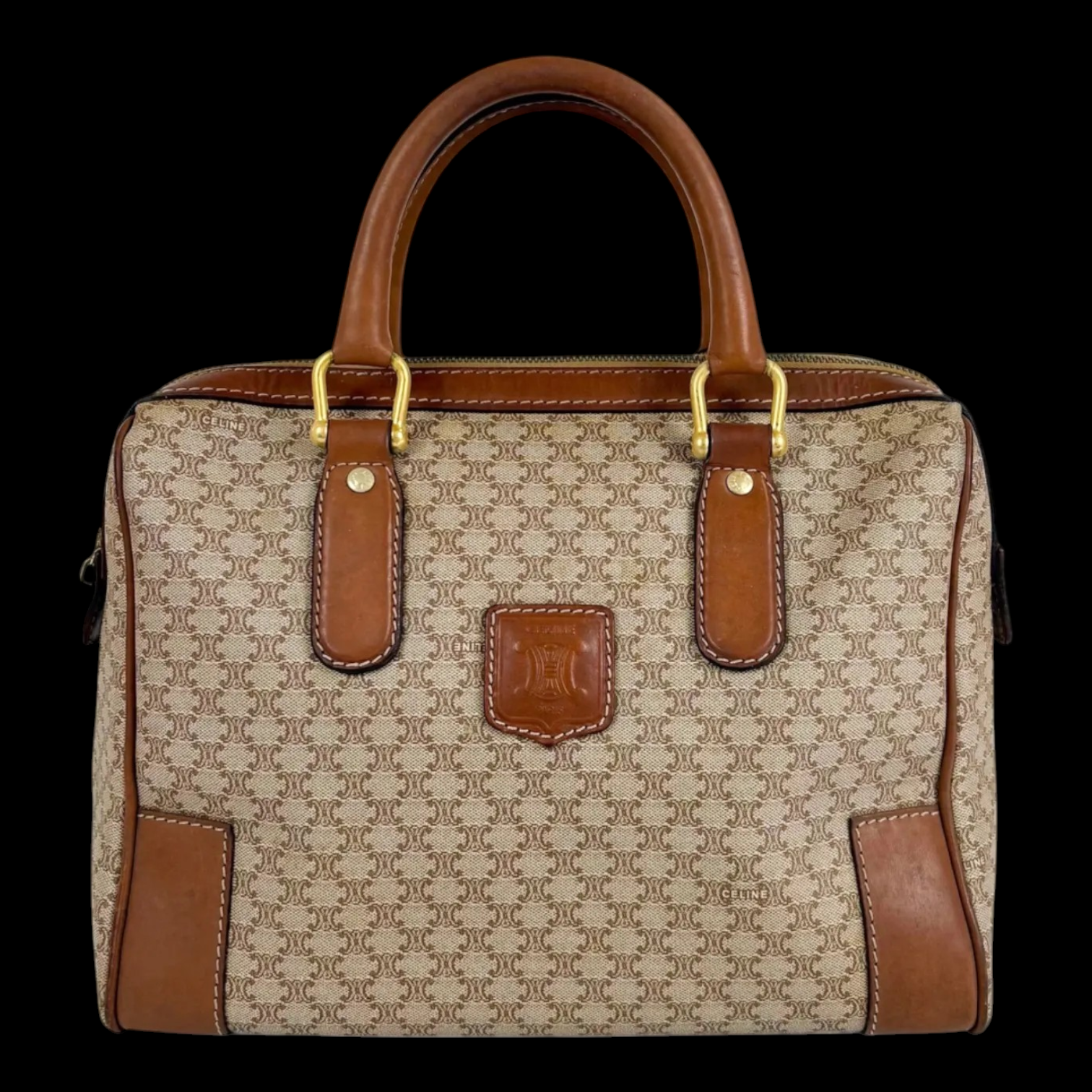 CÉLINE Boston Macadam – Vintage 90’s