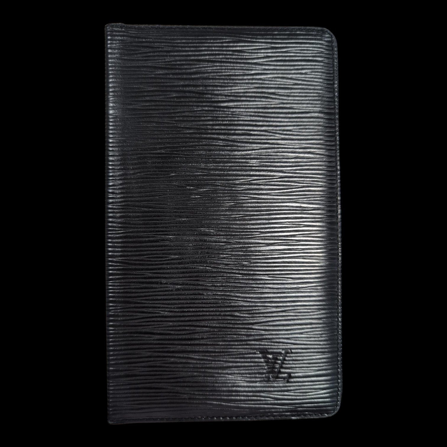 Louis Vuitton • Portefeuille Cuir  épi noir