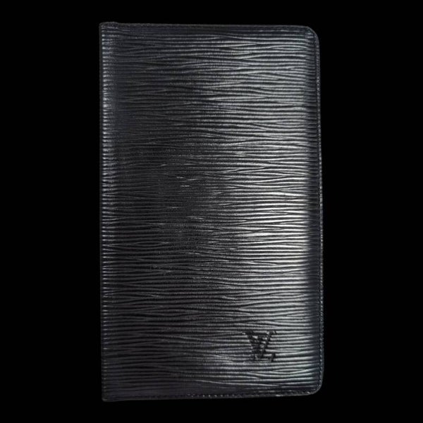 Louis Vuitton • Portefeuille Cuir  épi noir