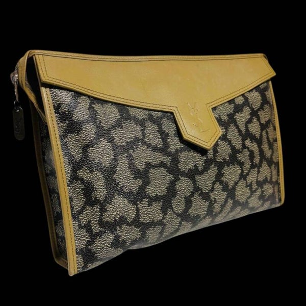 Yves Saint Laurent – Clutch Monogram Vintage