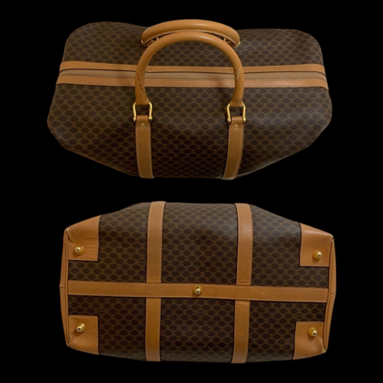 Céline Boston 50 Vintage Macadam