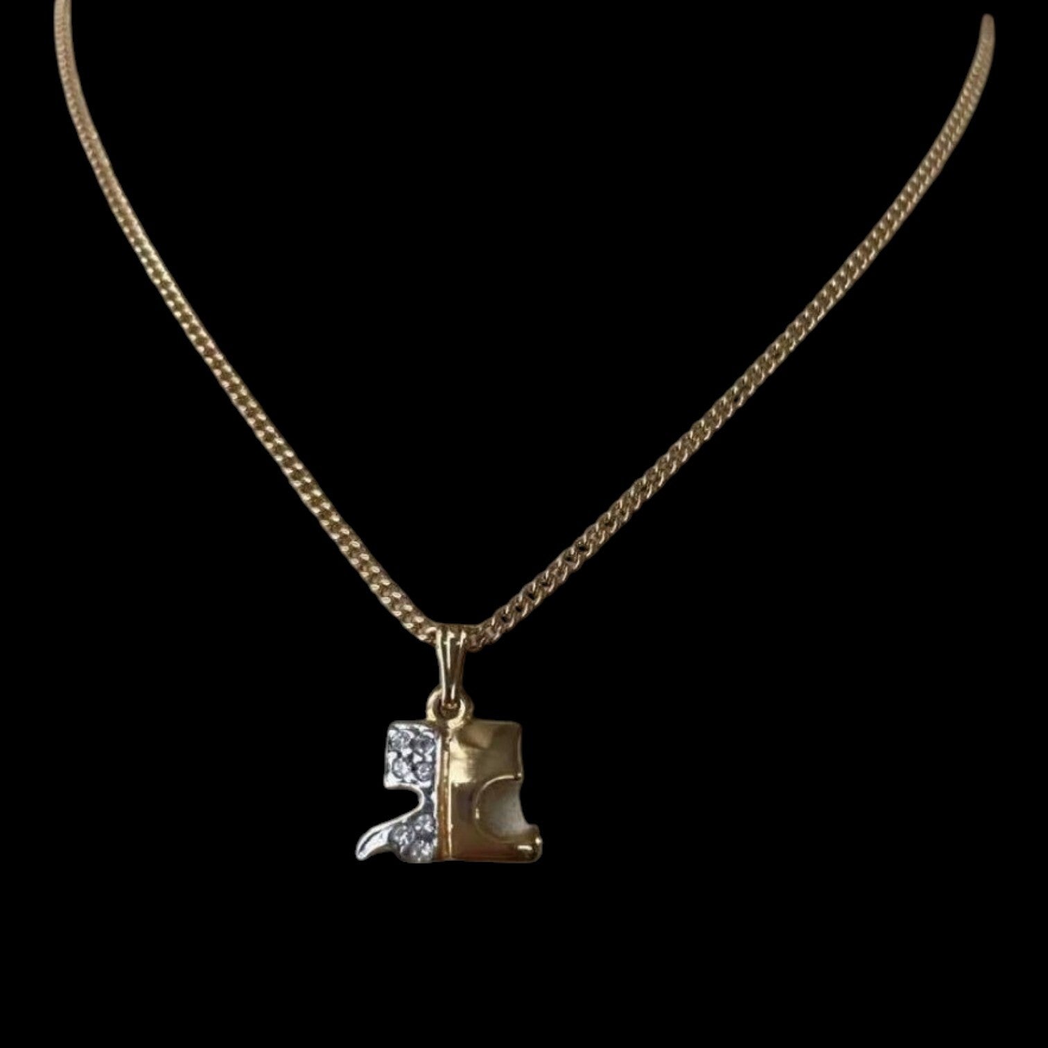 Courrèges · Pendentif Puzzle, 1990
