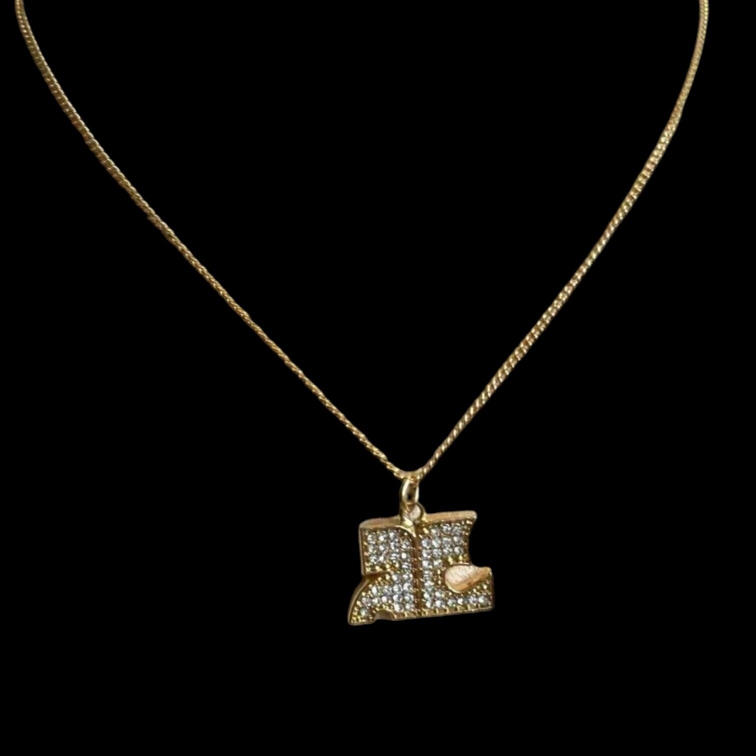 Courrèges · Pendentif Puzzle, 1993