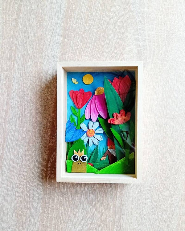 3D lijstje Sprookje Kikkerprins