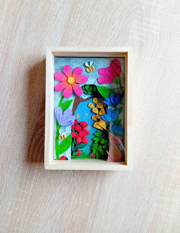 3D lijstje Sprookje Verborgen tuin