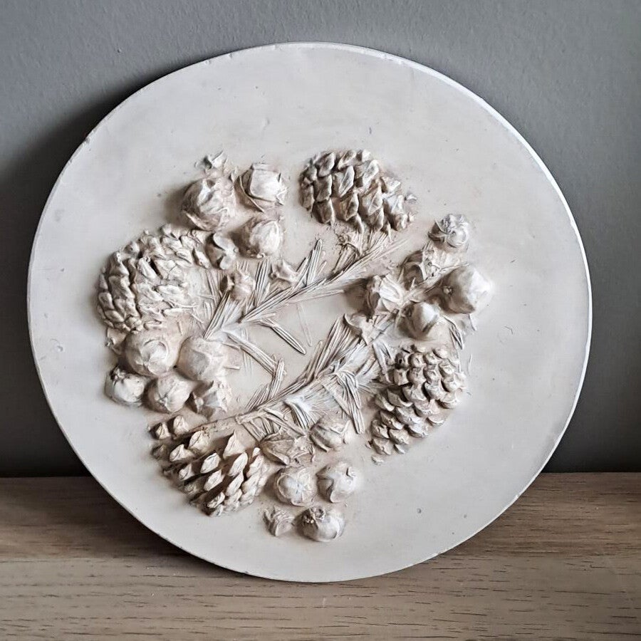 Botanische tegel 20 cm Ø