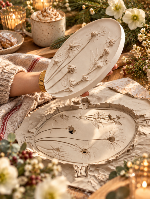 Workshop feestelijke editie botanische tegel maken – 2 december 2026
