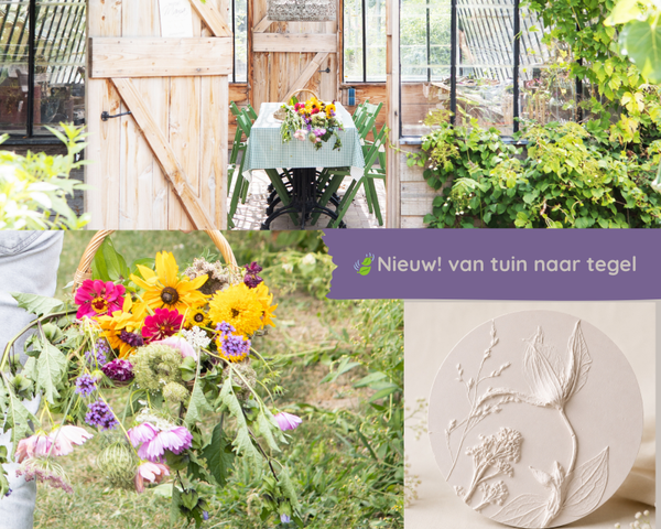 Workshop bloemen plukken & tegel maken - IJzendoorn 2027