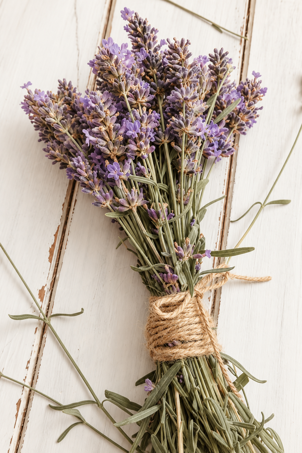 lavendel op sloophout