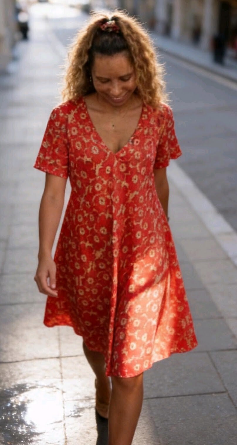 robe fleur