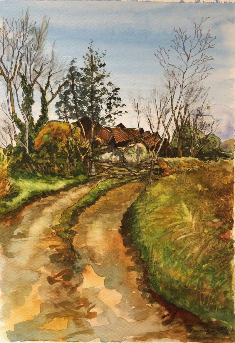 gateway-to-old-barn-line-and-wash-watercolour-a4-standard-ej9o0a.jpg
