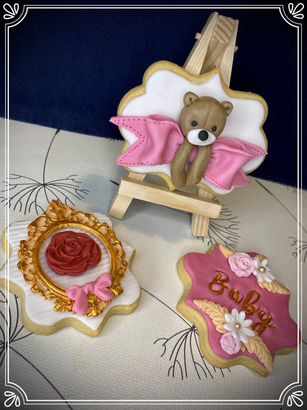 Fondant Covered Sugar Cookies