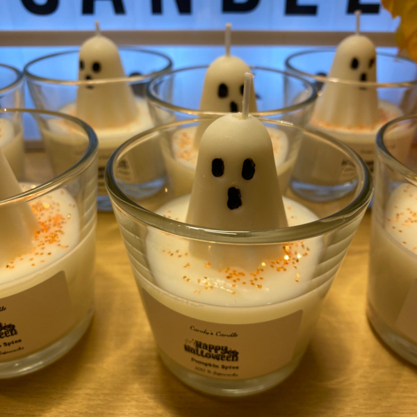 Süße Geisterkerzen Duft Pumpkin Spice