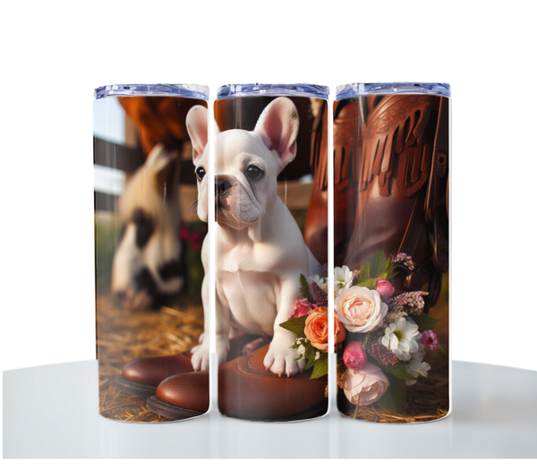 ✨🐘 8 Digitale Tumbler-Designs – Süße Tiermotive für 20oz Skinny Tumblers
