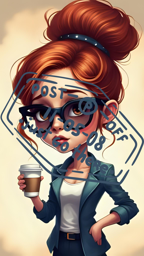 ☕ Handyhintergrund „Coffee & Buisnisswoman“