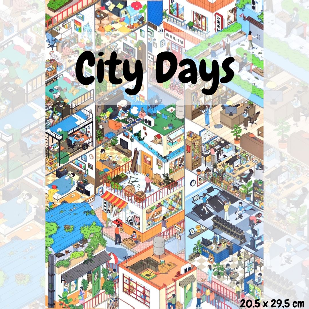 City Days - DIY Sticker Scene