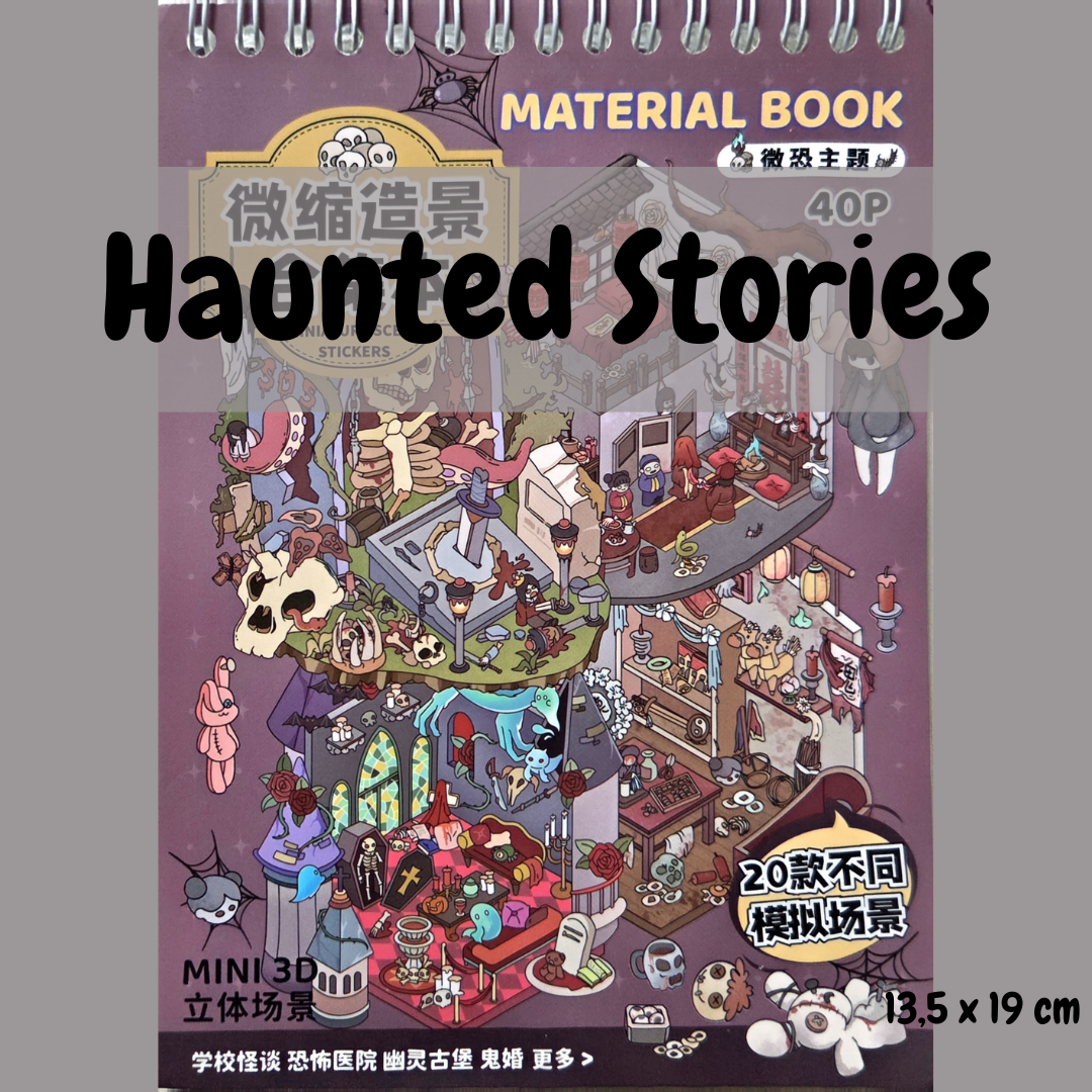 Haunted Stories - DIY Sticker Book