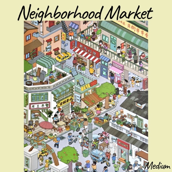 Neighborhood Market - DIY Sticker Scene
