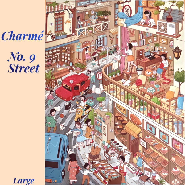 Charmé No. 9 Street - DIY Sticker Scene