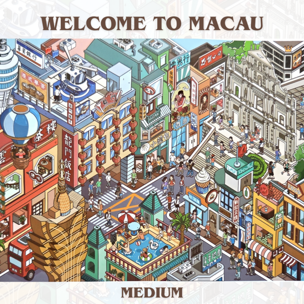 Welcome to Macau - DIY Sticker Scene