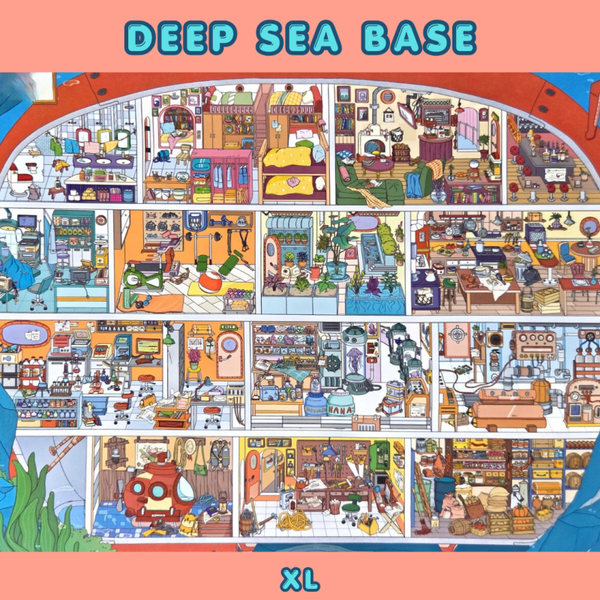 Deep Sea Base - DIY Sticker Scene