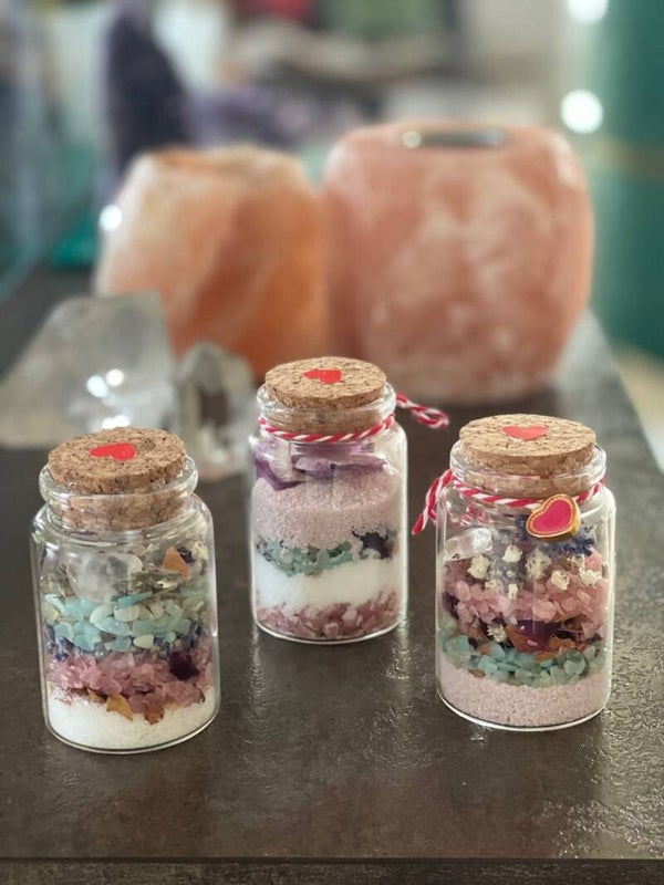 ✨ Fioles Énergétiques Artisanales Protection • Amour • Sérénité • Abondance • Fécondité