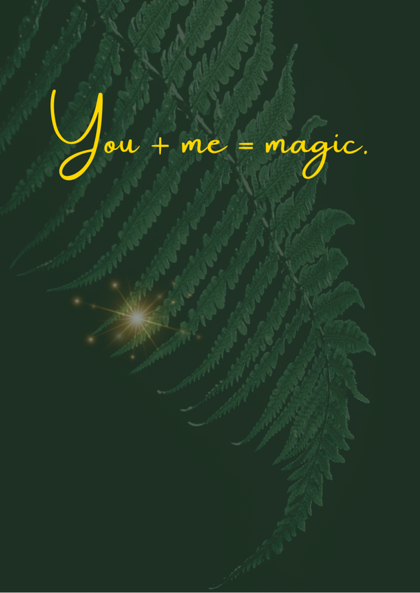 Ansichtkaart 'You are make my life better'