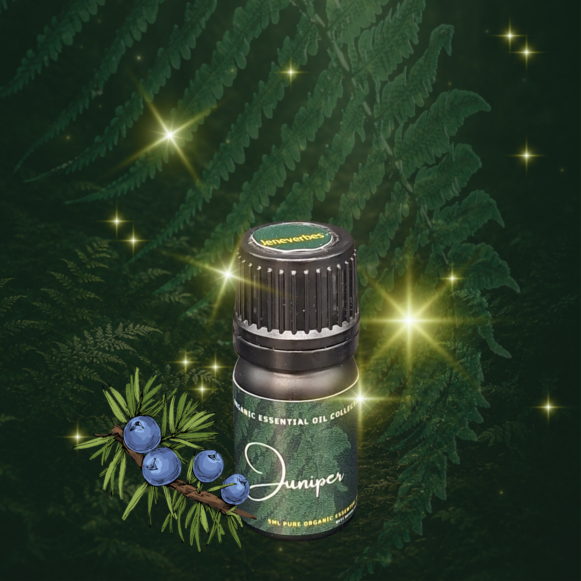Jeneverbes essentiële olie