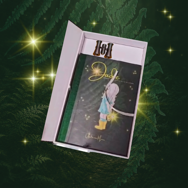 Book of Jade in luxe box and UV viewer, English version