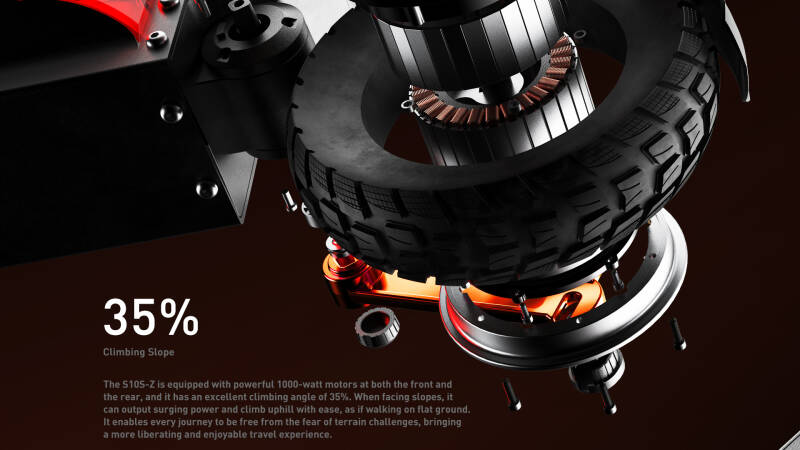 Joyor S10-S-Z 2000 Watt, 65km/h, 35% Steigleistung E-Scooter, Marke Joyor, 10 Zoll Reifen