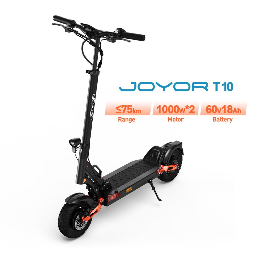 Joyor T10 E-Scooter, Dual Motor, 2000 Watt, 65 km/h
