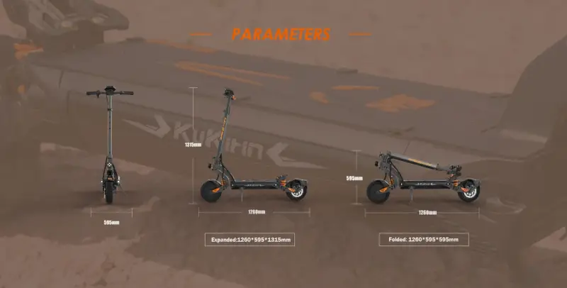 Kukirin G2 Master E-Scooter 2025 Version Parameter