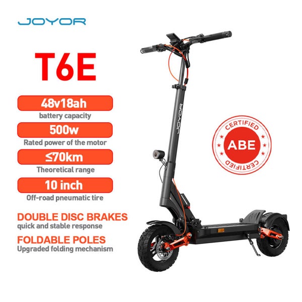 Joyor T6E E-Scooter, 500 Watt, V-Max. 20 km/h