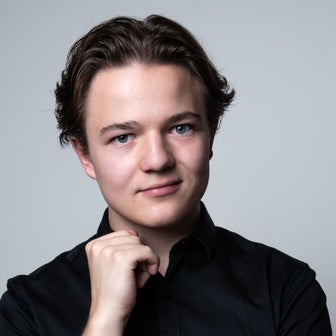 Casting foto van Musicalperformer en schrijver Laurens Vink