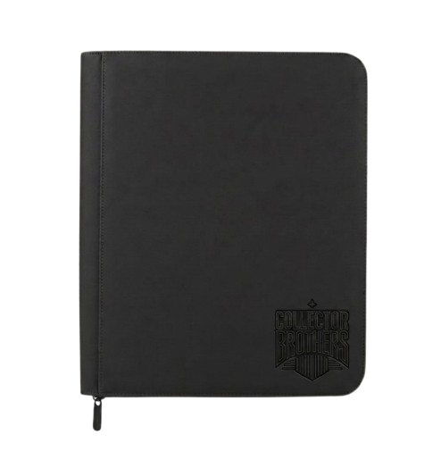 Side-Loading Binder 4-Pocket – 160 Pockets – PU Leer met Rits