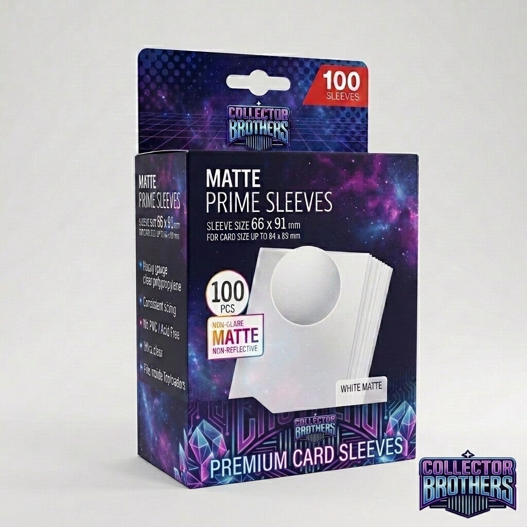 Premium Matte Card Sleeves – 100 Stuks