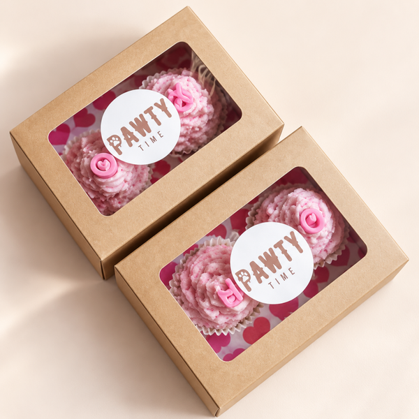 Pretty In Pink Pup Cakes